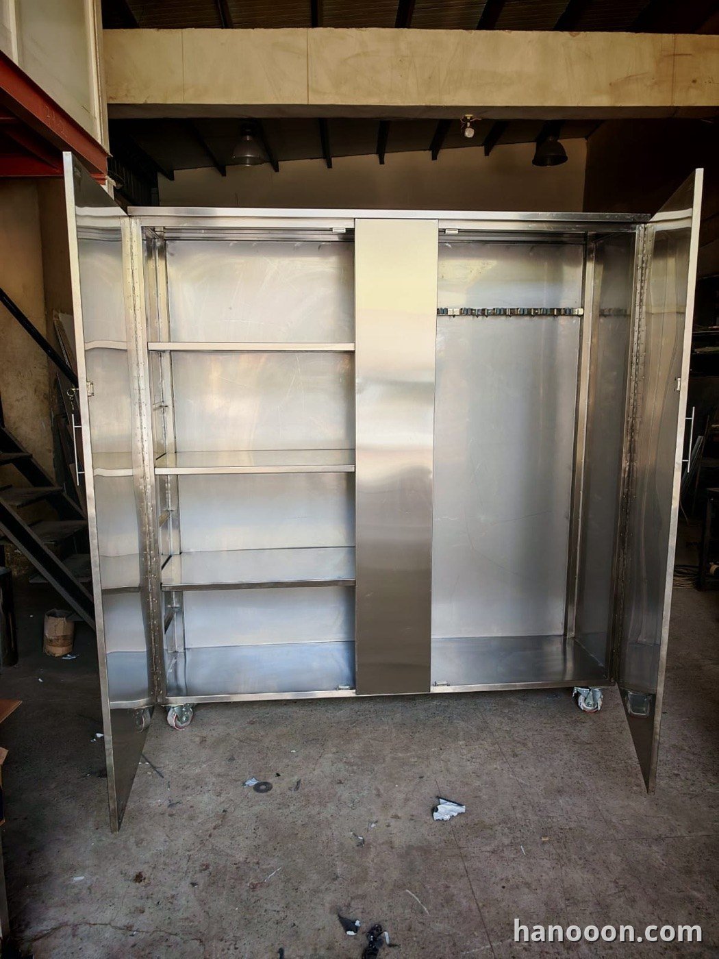 Custom stainless steel SS 316 / SS 304 fabrication by Hanooon — completed work, Abu Dhabi UAE