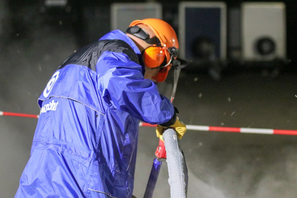 Sandblasting project UAE