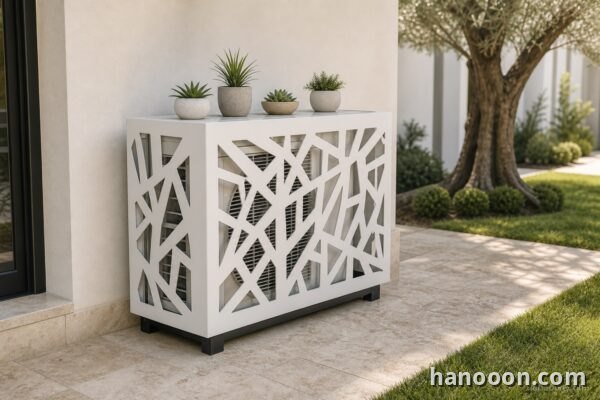 Decorative Outdoor AC Condenser Cover — made to order in the UAE by Hanooon