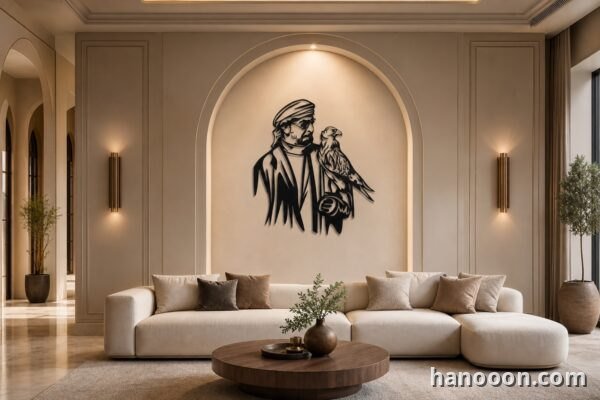 Sheikh Hamdan bin Zayed — Premium Metal — metal wall art made to order in the UAE