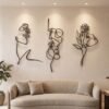 Whisper Metal Wall Art — Premium (WSWZN01) — handcrafted metal wall art, UAE