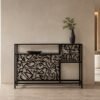 Arabisc Entrance Console — Arabisc handcrafted metal and wood furniture, UAE