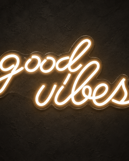 Good Vibes Neon Sign