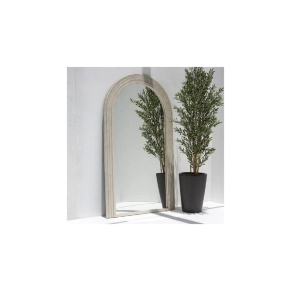 Layered Curved Arch Mirror – Decorative Statement Mirror UAE — wall mirror — made to order in the UAE