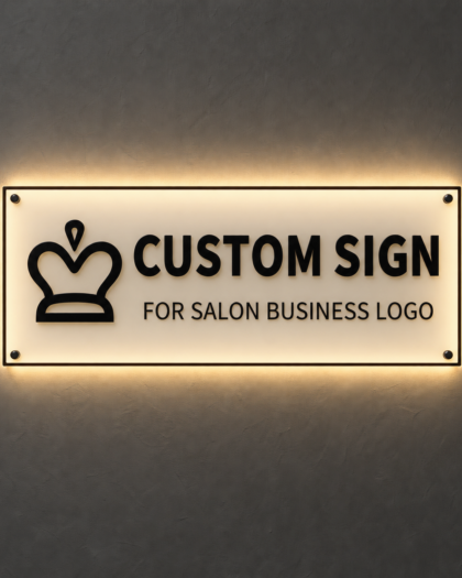 Business Sign – 3D Metallic Letters