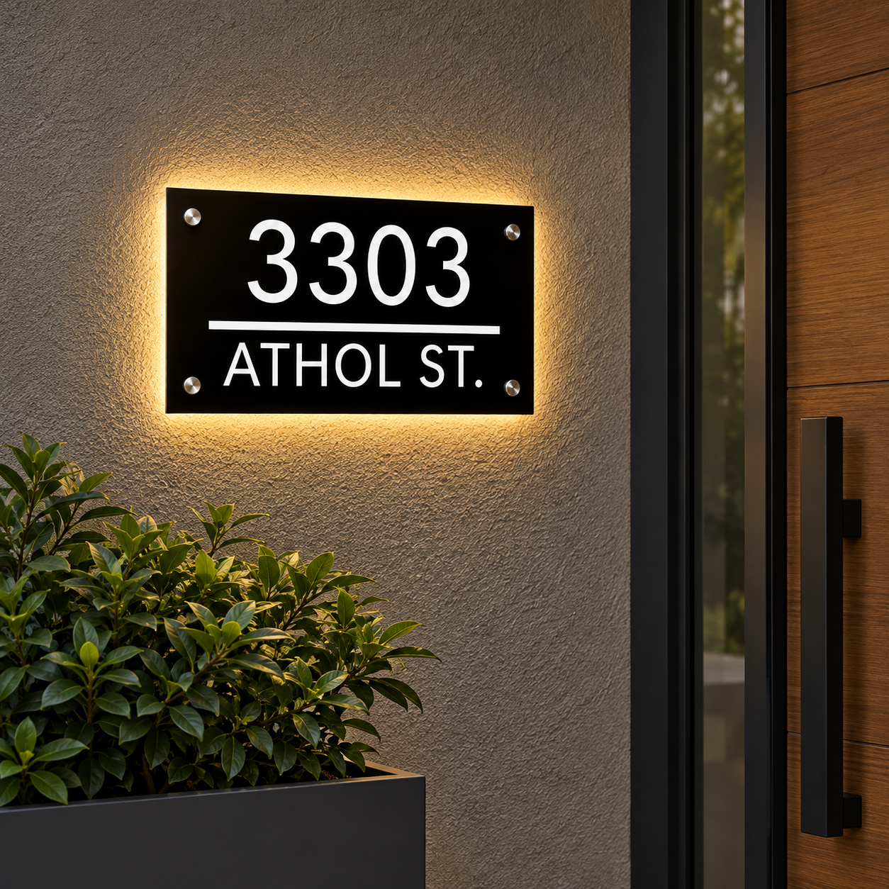Custom Address / House Number Sign - Image 2