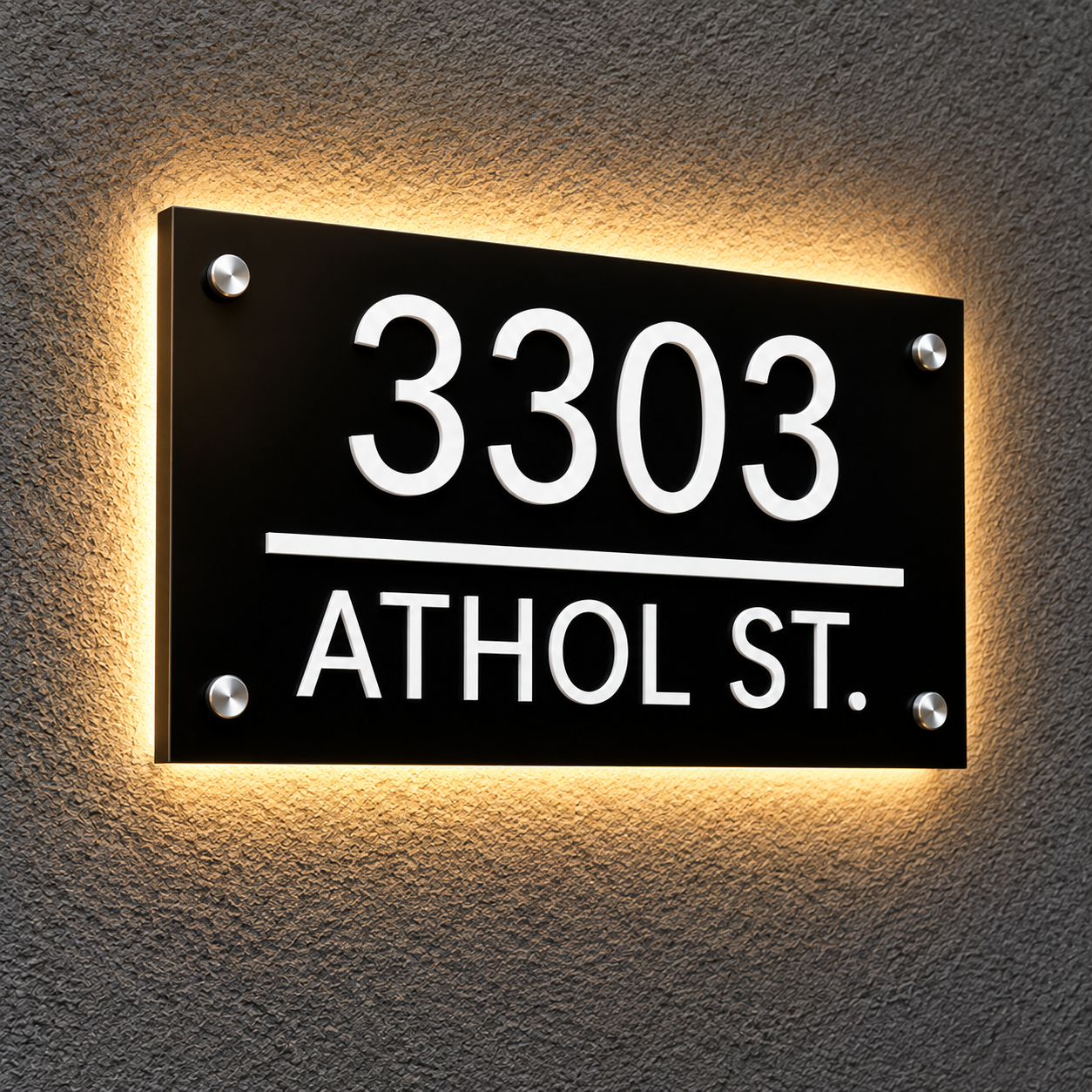 Custom Address / House Number Sign - Image 3