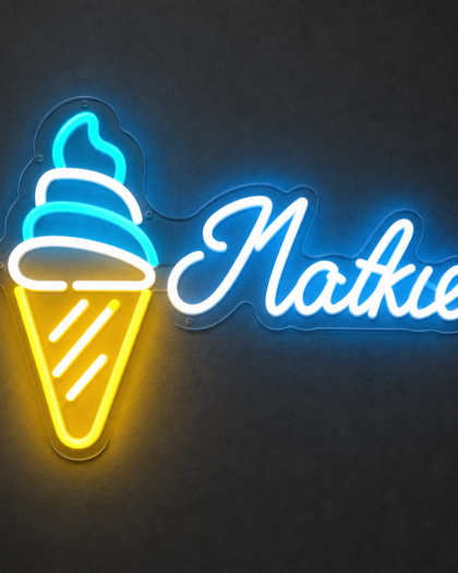 Ice Cream Custom Neon Sign