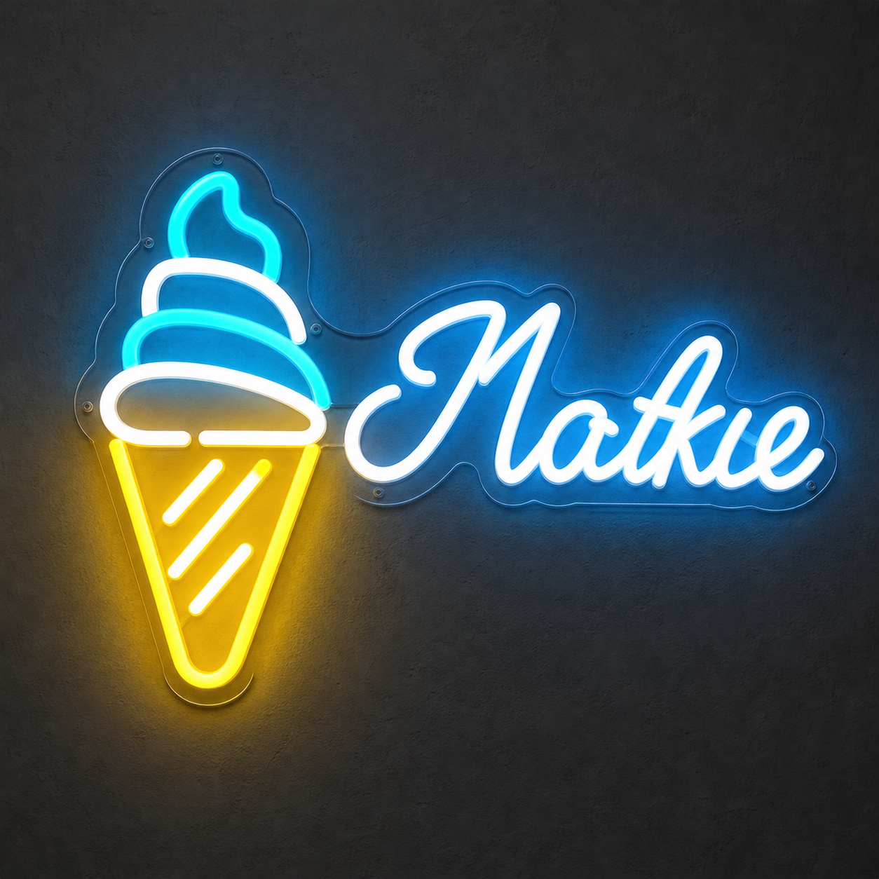 Ice Cream Custom Neon Sign