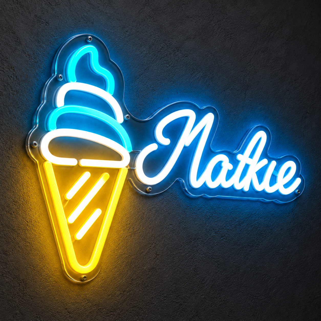 Ice Cream Custom Neon Sign - Image 3