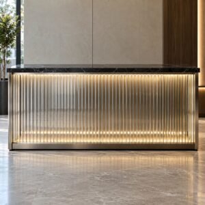 Fluted Glass